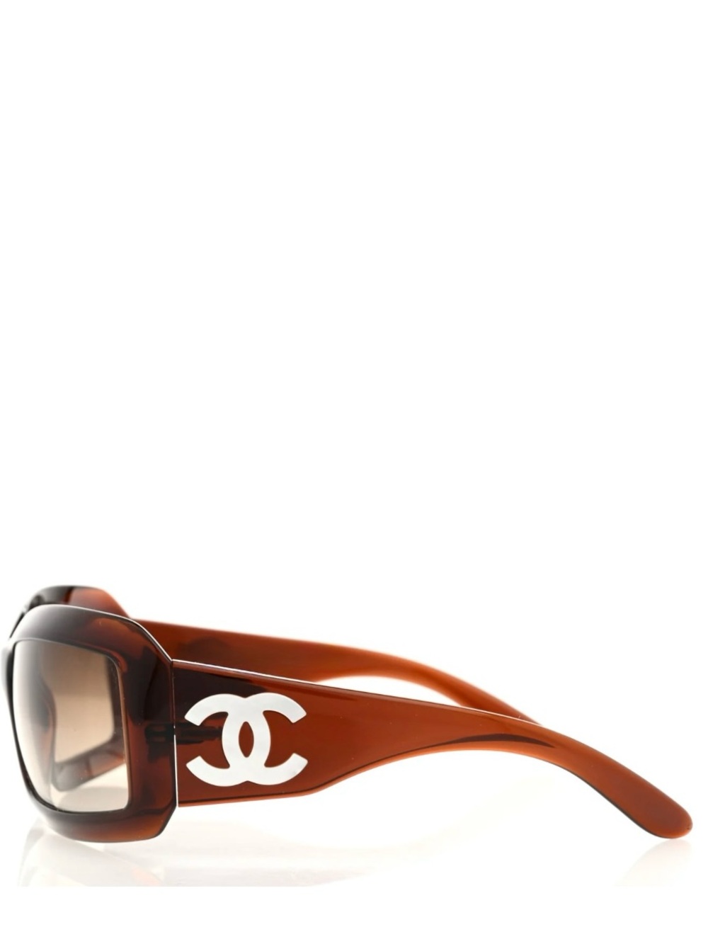 CHANEL Brown Mother of Pearl 5076-H Brown Sunglasses